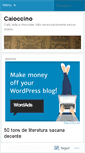 Mobile Screenshot of caioccino.wordpress.com