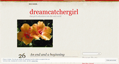 Desktop Screenshot of dreamcatchergirl.wordpress.com