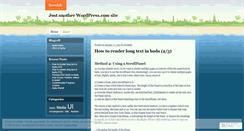 Desktop Screenshot of lovedale.wordpress.com