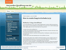 Tablet Screenshot of lovedale.wordpress.com