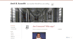 Desktop Screenshot of amitkawasthi.wordpress.com