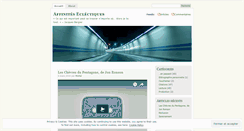 Desktop Screenshot of eclectiques.wordpress.com