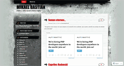 Desktop Screenshot of bastianlibertario.wordpress.com
