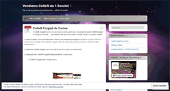 Desktop Screenshot of icoltelli.wordpress.com