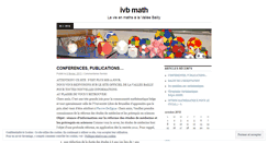 Desktop Screenshot of ivbmath.wordpress.com