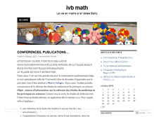 Tablet Screenshot of ivbmath.wordpress.com