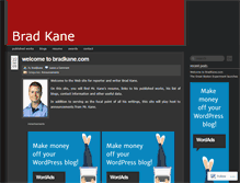 Tablet Screenshot of bradjkane.wordpress.com
