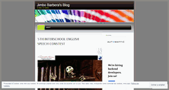 Desktop Screenshot of jimbobarbera.wordpress.com