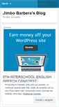 Mobile Screenshot of jimbobarbera.wordpress.com