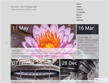 Tablet Screenshot of eddiemyers.wordpress.com