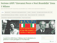 Tablet Screenshot of anpisezionezona1.wordpress.com