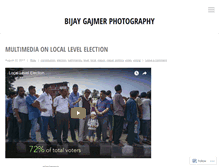 Tablet Screenshot of bijay.wordpress.com