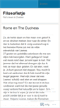 Mobile Screenshot of filosofietjedotcom.wordpress.com