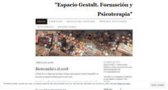 Desktop Screenshot of espaciogestalt.wordpress.com