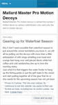 Mobile Screenshot of motiondecoys.wordpress.com