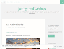 Tablet Screenshot of jottingsandwritings.wordpress.com