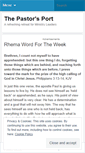 Mobile Screenshot of pastorsport.wordpress.com