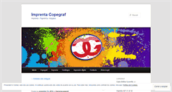 Desktop Screenshot of imprentacopegraf.wordpress.com