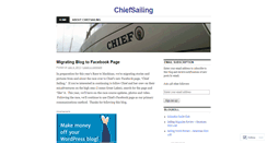 Desktop Screenshot of chiefsailing.wordpress.com