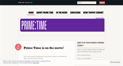 Desktop Screenshot of primetimeblog.wordpress.com