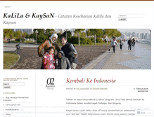 Tablet Screenshot of kalilakaysan.wordpress.com