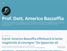 Tablet Screenshot of americobazzoffia.wordpress.com