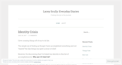 Desktop Screenshot of laceydmackey.wordpress.com