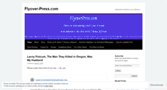 Desktop Screenshot of flyoverpress.wordpress.com
