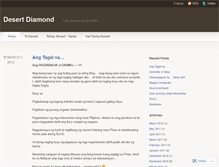 Tablet Screenshot of davmel.wordpress.com