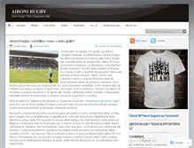 Tablet Screenshot of aironirugby.wordpress.com