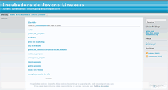 Desktop Screenshot of jovenslinuxers.wordpress.com