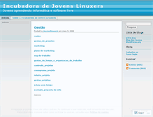 Tablet Screenshot of jovenslinuxers.wordpress.com