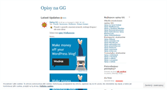 Desktop Screenshot of opisygg.wordpress.com