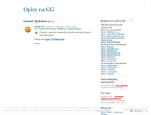 Tablet Screenshot of opisygg.wordpress.com