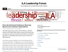 Tablet Screenshot of ilaleadership.wordpress.com