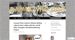 Desktop Screenshot of dameswhodish.wordpress.com