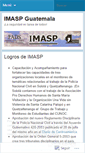 Mobile Screenshot of imaspguate.wordpress.com