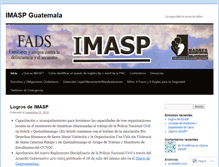 Tablet Screenshot of imaspguate.wordpress.com