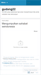 Mobile Screenshot of gudang22.wordpress.com