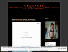 Tablet Screenshot of gudang22.wordpress.com