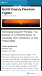 Mobile Screenshot of bullittcountyfreedomfighters.wordpress.com