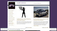 Desktop Screenshot of planetvehicle.wordpress.com