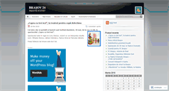 Desktop Screenshot of brasov24.wordpress.com