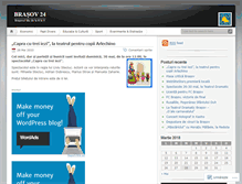 Tablet Screenshot of brasov24.wordpress.com