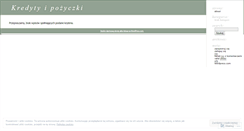 Desktop Screenshot of nakredyt.wordpress.com