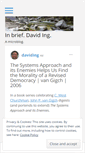 Mobile Screenshot of ingbrief.wordpress.com