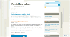 Desktop Screenshot of dfamacadam.wordpress.com