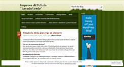 Desktop Screenshot of lavadoverde.wordpress.com