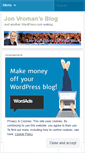 Mobile Screenshot of jonvroman.wordpress.com