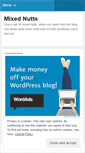 Mobile Screenshot of mixednutts.wordpress.com